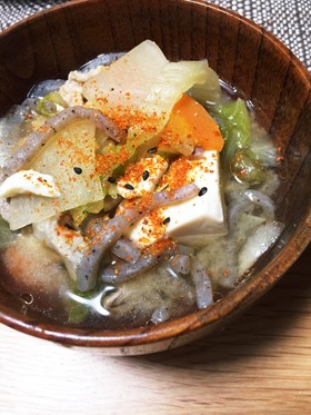 宮城県民が作る★野菜たっぷり本場の豚汁