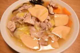 豚肉と竹の子の中華風うま煮