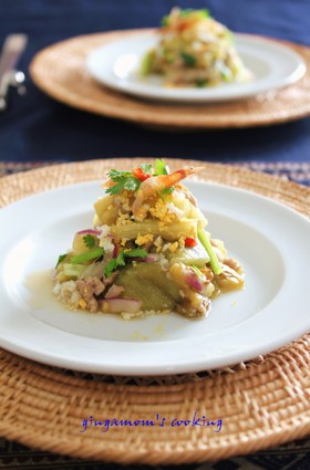 タイ風★焼きなすサラダ～ヤムマクワ