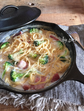 クリームスープ☆ワンポットパスタ♪