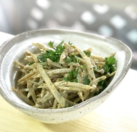 新ごぼうのサラダ