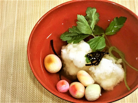 ふんわり＊海老のすり身風お吸い物