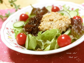 ☆ダイエットに♪もずく・納豆かけサラダ☆