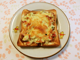 お好み焼きdeトースト～♪