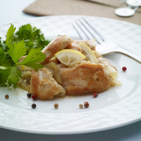 さっぱりレモンのチキンソテー