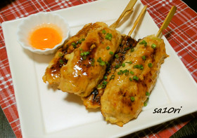 コリコリ軟骨入り！手作り鶏つくね！