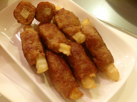 癖になる美味☆みんな大好きあの肉巻ポテト