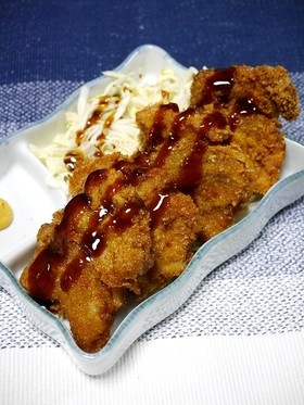 お弁当！かわいい串カツ(豚バラ玉葱)