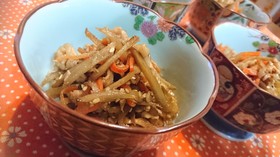 栄養UＰ★豚小間＋【豚肉入り金平ごぼう】