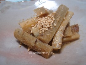 ごぼうの胡麻酢和え　