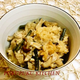 とっても簡単！山菜おこわ