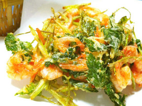 ◆サクサク食感♪美味しい小海老のかき揚げ