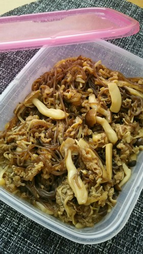 常備菜☆牛肉ときのこのしぐれ煮☆