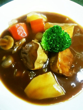 簡単！炊飯器任せDE豚タンシチュー♪