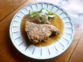 ブリのステーキ♡胡麻ソース♪