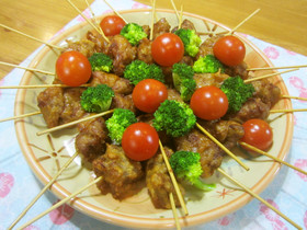 簡単♪美味しい♪豚肉の串揚げ
