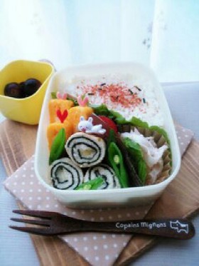 くるくるささみ　朝ラク♪お弁当おかず