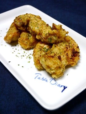 ほんだしで！だし風味☆青のり鶏天