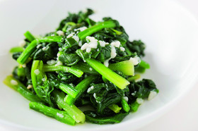 さっぱり♡ほうれん草の塩こうじ和え