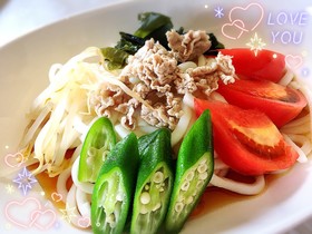 簡単さっぱり冷やしうどん☆