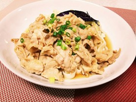 生姜香る～豚しゃぶ冷やしうどん