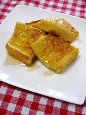 ヘルシー！豆乳はちみつフレンチトースト