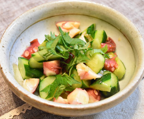 簡単★タコときゅうりの浅漬け