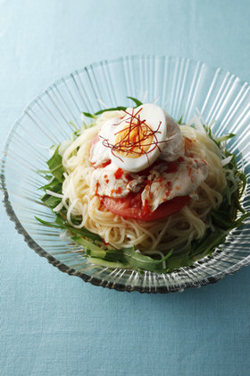 野菜たっぷり冷麺