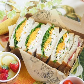 パクチーたっぷり♡パクチーサンドイッチ♡