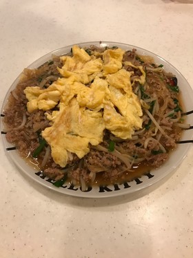 子供大好き！お肉沢山ふんわり卵の麻婆春雨