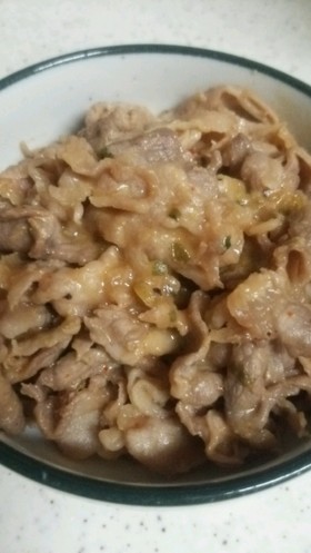 作り置き豚小間みそ炒め