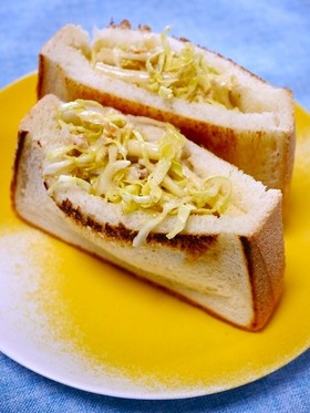 簡単！マカロニツナキャベツポケットサンド