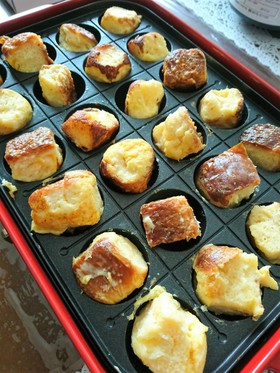 粉チーズが美味♡プチフレンチトースト♪