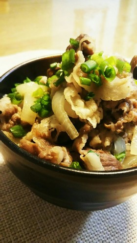 ちょっぴり甘め☆牛丼☆