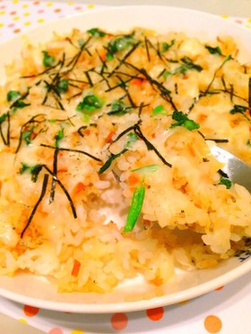 チーズ焼きチャーハン