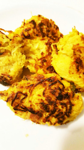 金糸瓜(そうめんかぼちゃ)のピカタ