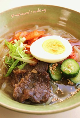 盛岡冷麺はいつもこれ～うちスタイル