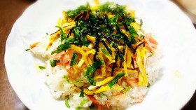 鮭と青じそのカンタン寿司