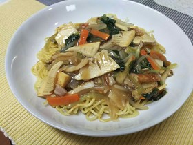 野菜たっぷりあんかけ焼きそば