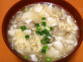 中華料理屋の味♪きのこの中華スープ