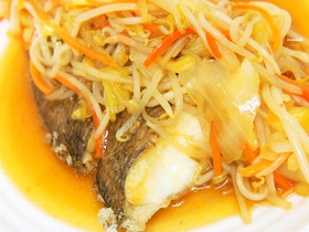 鯛の甘酢あんかけ