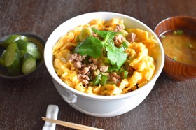 そぼろと卵で♪ 『そぼたま丼』