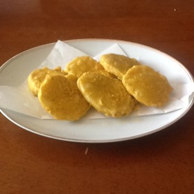 ポテトの天ぷら（カレー味）