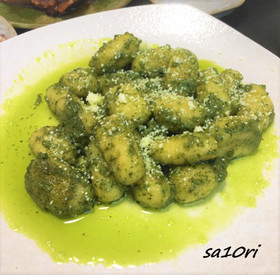 じゃがいもとカボチャ、2種類のニョッキ！