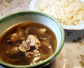 簡単☆ちょっと甘いヘルシーな鶏もも素麺