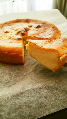 地中海式＃豆腐ＤＥベイクドチーズケーキ