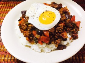 野菜ゴロゴロドライカレー☆