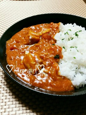マイルド食べやすい♡バターチキンカレー♡