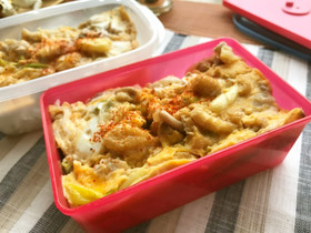 他人丼♬お弁当箱にピッタリサイズ