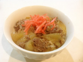 簡単✨即席牛丼